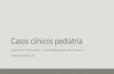 Casos clínicos pediatría...•EA: cuadro clínico de 3 días de evolución de fiebre subjetiva intermitente, de predominio en la madrugada, además de cefalea occipital de 6 horas