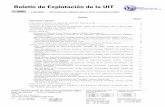 Boletín de Explotación de la UIT N.o 945 del 30.XI · Lomé): Cambios de los números de telefax ... con las Recomendaciones UIT-T de las series F.400 y X.400) (Situación al 15