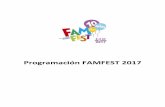 Programación FamFest 2017 - Red Salas de Teatroredsalasdeteatro.cl/wp-content/uploads/2017/06/Programac... · 2019-05-17 · LaextincióndelDodo,elpájaro#que#olvidó#cómo#volar#!