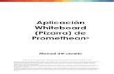 Aplicación Whiteboard (Pizarra) de Promethean...Es posible cambiar el tamaño de las imágenes y girarlas; para ello, elija una imagen con la herramienta Seleccionar y use el gesto