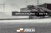 BROCHURE - 2019 · - Pavimentos y Radieres, Albañilería - Estructuras Metálicas, Pinturas - Recambio de Techumbres - Electricidad e Iluminación - Instalación Pisos. Cobertizos