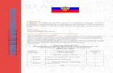 ACION DE RUSIA - PRONABEC · 1.- Llenar el Formulario de solicitud de beca con la fotografía a color (ver anexo). 2.- Copia de los resultados de las pruebas de selección. 3.- Haber