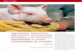 Ingredientes alimenticios alternativos: concentración ...axonveterinaria.net/web_axoncomunicacion/... · de ganado porcino. Si el maíz se utiliza para producir grits o harina, se