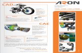 CAE - ARON SASaron.com.co/Downloads/Brochure_Aron.pdf · 2012-11-02 · Su mejor alternativa en acompañamiento para sistemas CAD, CAM, CAE y PDM CAD CAE Pregúntenos por soluciones