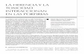 LA HERENCIA y LA TOXICIDAD INTERACCIONAN EN LAS PORFIRIASaargentinapciencias.org/wp-content/uploads/2018/01/Re... · 2018-01-19 · LA HERENCIA y LA TOXICIDAD INTERACCIONAN EN LAS