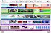 DEPARTAMENTO DE ÓPTICA - UCM OPTICA... · Interferometría óptica y con materia Decoherencia y entrelazamiento Sistemas cuánticos abiertos Correspondencia clásico-cuántica Doble