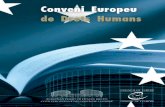 Conveni Europeu de Drets Humans · ARTICLE 1 Obligació de respectar els drets humans Les Altes Parts contractants reconeixen a tota persona que depengui de llur jurisdicció els