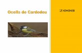 2008 - xtec.catccubas/anellament_09_10/documents/ocellslocals.pdf · Taula 2: Nombre d'espècies dels Països Catalans. Dades segons la Història Natural dels Països Catalans i la