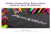 Información Escolar para los Padresotda.ny.gov/programs/bria/documents/WtOS-Parent-Brochure-Spanish.pdfTodo niño es colocado en un grado, de kindergarten al 12avo grado. La asignación