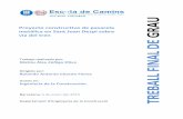 Pliego de Condiciones - upcommons.upc.edu · Documento Nº3: Pliego de prescripciones Proyecto constructivo de pasarela metálica en Sant Joan Despí sobre vía del tren ÍNDICE Capitulo