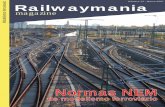 Normas NEM para modelismo ferroviariodescargas.infotronikblog.com/files/DCC/Normas_NEM_rwmmag13.pdf · omo en todos los aspectos industriales, el modelismo ferroviario depende de