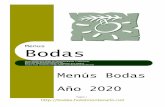 Menus Bodas - Hotel Montecarlo · • Que los novios paguen todas las consumiciones efectuadas en este caso se cobradas a 6 Euros los combinados y 2 Euros los refrescos, las aguas