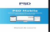 PSD Mobile - PSD Security · PSD Mobile transforma cualquier dispositivo móvil en un terminal de fichar portátil para los trabajadores donde pueden registrar sus entradas y salidas,
