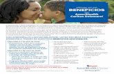 Obtenga aún más BENEFICIOS con AmeriHealth Caritas ... · ¡Obtenga aún más BENEFICIOS con AmeriHealth Caritas Delaware! Para obtener más información sobre estos beneficios