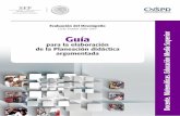 Ciclo Escolar 2016–2017 Guía argumentada Docente ...servicioprofesionaldocente.sep.gob.mx/portal... · intención de identificar el grado de cumplimiento de las responsabilidades