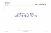 SERVICIO DE MANTENIMIENTO · Informe de Actividades IFIC 2010 - Servicio de Mantenimiento 6 Qué hacemos Instalación Radiactiva Laboratorio de Fuentes Radiactivas / otros laboratorios