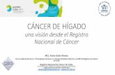 CÁNCER DE HÍGADO · •Ante una histología variante de colangiocarcinoma (carcinoma adenoescamoso, carcinoma escamoso, adenocarcinoma mucinoso, adenocarcinoma de células en anillo