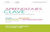 APRENDIZAJES CLAVE - tamaulipas.gob.mxprimaria, ciclo escolar 2018-2019”, el colectivo docente revisará la estructura y la propuesta pedagógica de los libros de texto gratuito