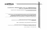 CÁMARA MEXICANA DE LA INDUSTRIA DE LA CONSTRUCCIÓN · empresas que pagar multas, recargos y actualizaciones; razón por la cual se elaboró este manual para ayudar a las empresas