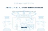 Tribunal Constitucional - BOE.es...Acuerdo de 12 de diciembre de 1988, de la Presidencia del Tribunal Constitucional, por el que se establecen normas para garantizar el mantenimiento