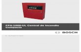 FPA-1000-UL Central de Incendio Compacta · 2019-10-19 · Falla de CA Falla de baterías Restablecimiento Silencio Evacuación Reconocer. FPA-1000-UL Central de Incendio Compacta