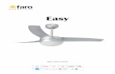 Easy - Arredo&Luce di montaggio Easy.pdf · 2 Svítidlo by mělo být instalováno pouze v místnostech, kde je vyloučen přímý kontakt s vodou. 3 Svítidlo smí být instalováno