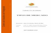 TIPOS DE MERCADO - tauja.ujaen.estauja.ujaen.es/bitstream/10953.1/2362/1/SÁEZ... · conquista y dominación de pueblos extranjeros, esto generaba una constante presión para extender