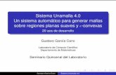 Sistema Unamalla 4.0 Un sistema automático para generar ...tikhonov.fciencias.unam.mx/presentaciones/2009may07.pdf · triangulares sobre regiones planas. Sergio desarrolla una biblioteca