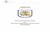 Castro Proyecto Educativo Institucional 2019/2020 · constituida por el conjunto de interrelaciones humanas que establecen los actores educativos ... 2017 227 2017 217 Prueba SIMCE