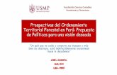 Prospectivas del Ordenamiento Territorial Forestal en Perú: Propuesta de … · 2018-09-11 · Prospectivas del Ordenamiento Territorial Forestal en Perú: Propuesta de Políticas
