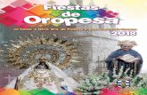 Saluda del Presidente de Castilla- La Mancha · 2018-08-23 · 3 Saluda del Presidente de Castilla- La Mancha Celebra Oropesa sus fiestas patronales en honor a San Alonso de Orozco