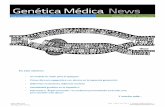 Genética Médica News - Genotipia · correo electrónico con el artículo en formato Word a la siguiente dirección: redaccion@medigene.es. Se aceptarán artículos ya publicados