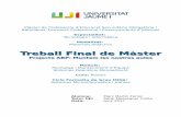 Treball Final de Màster - CORE · Màster de Professor/a d’Educació Secundària Obligatòria i Batxillerat, Formació Professional i Ensenyaments d’Idiomes Especialitat: Tecnologia