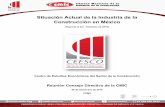 Situación Actual de la Industria de la Construcción en México³n 3er. timestre .pdf · A nivel nacional el Valor de la Producción de las Empresas constructoras durante los el
