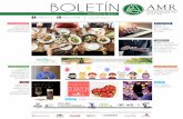 BOLETÍN - Asociación Mexicana de Restaurantes · mexicanas son procedentes de EU y 84% de las exportaciones mexicanas tienen como destino EU. El IMEF considera que con la llegada