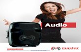 Audio - IMPORTACIONES FABIOLA DE CANCUN, S.A. DE C.V.mastershop.importacionesfabiola.com/audio.pdf · EQ 5 Bandas 3 500 PMPO 350 rcm Características Características Entradas ...
