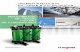 TRANSFORMADORES ENCAPSULADOS EN RESINA · 2019-12-12 · 6 Aplicaciones Los transformadores encapsulados en resina se pueden utilizar en una amplia variedad de aplicaciones y son