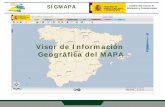 Visor de Información Geográfica del MAPA · 2009-03-30 · de mapas e informes, análisis, etc.) a todo tipo de usuarios. • Reducir costes y esfuerzos. • Publicación de la