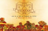 Vilazari us saluda i us dóna la benvinguda · 2012-06-27 · Vilazari us saluda i us dóna la benvinguda E l castell de Vilassar de Dalt és un dels elements patrimonials i històrics