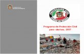 Programa de Protección Civil para sismos, 2017cgproteccioncivil.edomex.gob.mx/sites... · Aproximadamente, dos terceras partes de la superficie de México tienen un riesgo sísmico