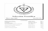 Selección Teosófica - Libro Esotericolibroesoterico.com/biblioteca/Teosofia/Teosofica... · El primer objeto de la S.T. es filantropía. El verdadero teósofo es un filántropo