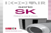 serie SK - Productos de Difusión de Aire · Especialmente diseñados para su montaje en el oído de aspiración de ventiladores centrífugos, en bocas de aspiración y descarga de