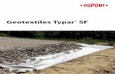 Geotextiles Typar SF · 4 Separación Al utilizar Typar ® SF, se beneficia de: • Reducción de la cantidad de áridos • Incremento de la compactación - Mejor capacidad portante