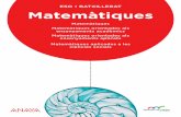 ESO • BATXILLERAT Matemàtiques · Llibre digital Una versió del llibre imprés enriquida amb una gran varietat de recursos complemen-taris. Web de l’alumnat i de la família