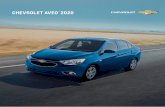 CHEVROLET AVEO 2020 · Internet chevrolet.com.mx. La información sobre rendimiento de combustible combinado se refiere al valor que se obtuvo en condi ciones controladas de laboratorio,