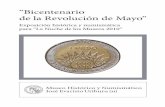 “Bicentenario de la Revolución de Mayo” · “Bicentenario de la Revolución de Mayo” El Museo Histórico y Numis-mático del Banco Central de la República Argentina “Dr.