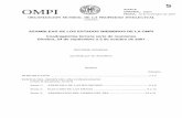 ASAMBLEAS DE LOS EST ADOS MIEMBROS DE LA OMPI …13) Asamblea de la Unión CIP [Clasificación Internacional de Patentes], vigésimo quinto período de sesiones (16º ordinario) 14)