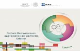 Factura Electrónica en operaciones de Comercio Exterioraaareynosa.org.mx/downloads/biblioteca/43/material_43_0.pdf · opción de comprobación en la exportación de mercancías Incluir