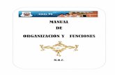 MANUAL DE ORGANIZACIÓN Y FUNCIONES...Manual de Organización y Funciones Unidad de Gestión Educativa Local 05 Pág. 4 VISION. MISION, ORGANIGRAMA ESTRUCTURAL DE LA UGEL Nº 05 VISION