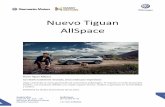 Nuevo Tiguan AllSpacegermaniamotors.com/wp-content/uploads/2018/08/Tiguan.pdfNo te preocupes por tu seguridad al manejar El Nuevo Tiguan AllSpace viene con 6 Airbags, ABS, ESC y más